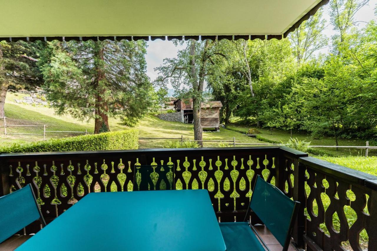 Charming Apartment With Balconies 5Min From The Bettex Gondola Saint-Gervais-les-Bains Exterior foto